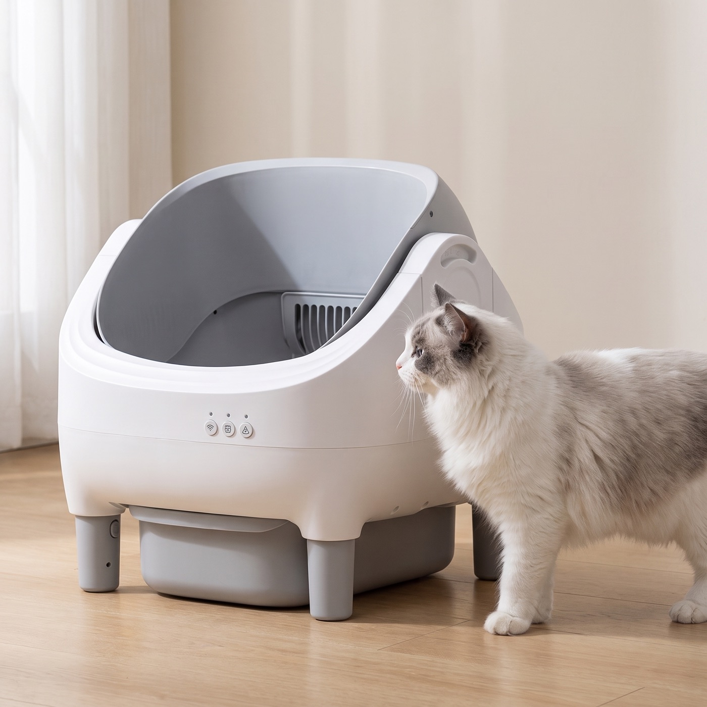 NOMA AIR en situation, avec un chat